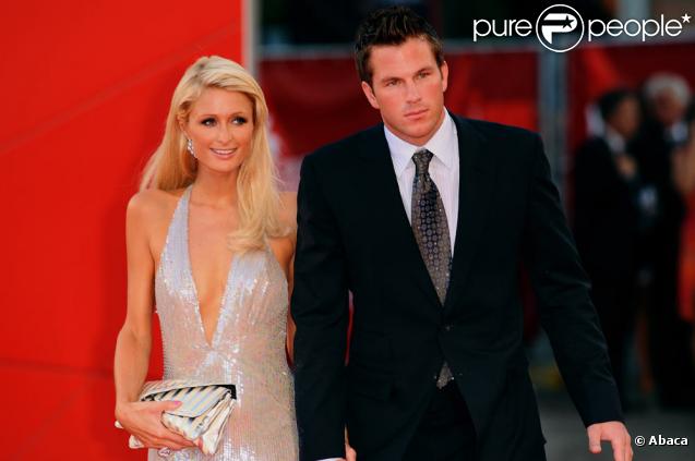 Paris Hilton et Doug Reinhardt à Venise, le 4 septembre 2009