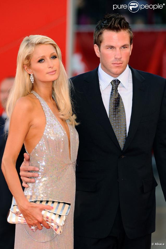 Paris Hilton et Doug Reinhardt à Venise, le 4 septembre 2009