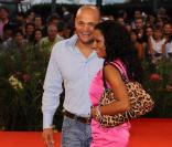 Melanie Brown et son mari Stephen Belafonte à Venise, le 4 septembre 2009