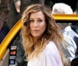 Sarah Jessica Parker sur le tournage de Sex and the City 2 