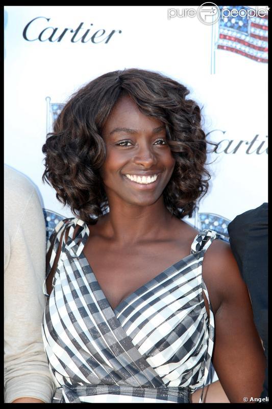 Aïssa Maïga à Deauville dans le cadre du 35e Festival du film américain