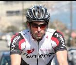 Patrick Dempsey se détend lors d'une promenade à vélo dans Malibu le 7 septembre 2009