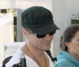 Ryan Philippe arrive à l'aéroport de Los Angeles le 7 septembre 2009