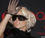 Lady GaGa à Londres avec un look de vamp 