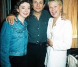 Géraldine Giraud en famille et avec son pére le comédien Roland Giraud