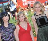 Les belles Linh-Dan Pham, Sarah Polley et Diane Kruger, sur le tapis rouge de l'avant-première de  Mr. Nobody , à l'occasion de la 66e Mostra de Venise, le 11 septembre 2009 !