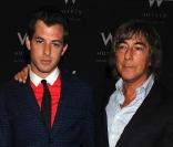Marc et Laurence Ronson dans les backstages de la Fashion Week au W Lounge, le 11 septembre 2009 