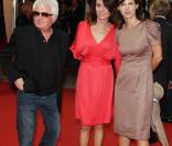 Festival de Deauville, le 12 septembre 2009, pour la projection du film  The Proposal  : Marc Cerrone et sa femme, avec Caroline Barclay 