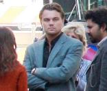 Leonardo DiCaprio sur le tournage d' Inception , à Los Angeles, le 12 septembre 2009 !