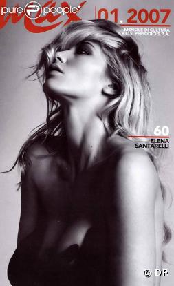 Elena Santarelli en couverture de  Max  !