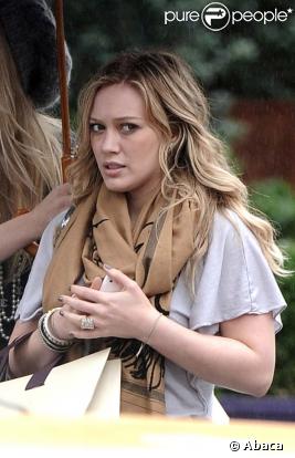 Hilary Duff à New York le 12 septembre 2009