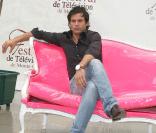 Filip Nikolic (accompagné d'Anthony Dupray), lors du 47e Festival de la Télévision de Monté-Carlo en 2007.