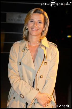 Laurence Ferrari au cocktail de rentrée de TF1. 16/09/09