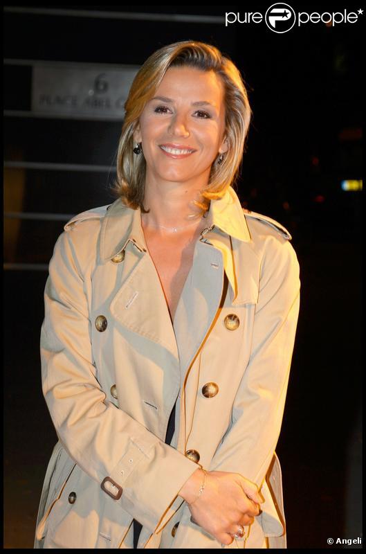 Laurence Ferrari au cocktail de rentrée de TF1. 16/09/09