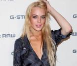 Lindsay Lohan au défilé de la marque G-Star Raw à New York, le 15 septembre 2009