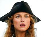 Keira Knightley dans Pirates des Caraïbes