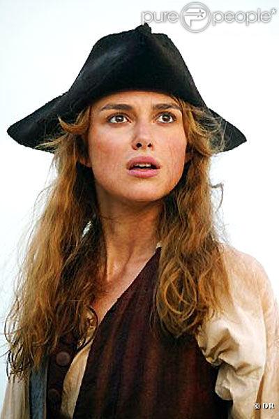 Keira Knightley dans Pirates des Caraïbes