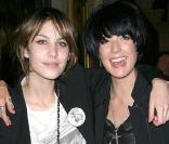 Agy et Alexa Chung au défilé House of Holland le 21/09/09 à Londres