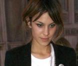 Alexa Chung au défilé House of Holland le 21/09/09 à Londres