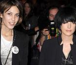 Alexa Chung et Agyness Deyn au défilé House of Holland le 21/09/09 à Londres