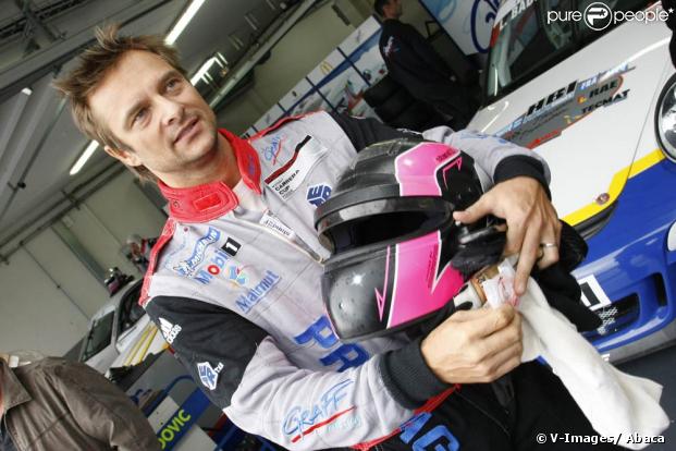 David Hallyday, dimanche 20 septembre à la Porsche Cup à Magny-Cours, France.