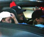 David Beckham et ses fils à Beverly Hills