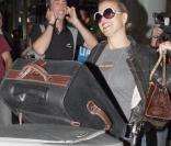 Anastacia à son arrivée à l'aéroport de Los Angeles le 24/09/09