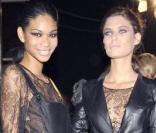 Bianca Blati et Chanel Iman à Milan pour la Fashion Week le 25/09/09