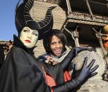 Audrey Pulvar à l'occasion de l'ouverture de la saison d'Halloween à Disneyland Paris, le 26/09/09