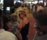 Britney Spears et ses fils à Las Vegas le 27 septembre 2009 