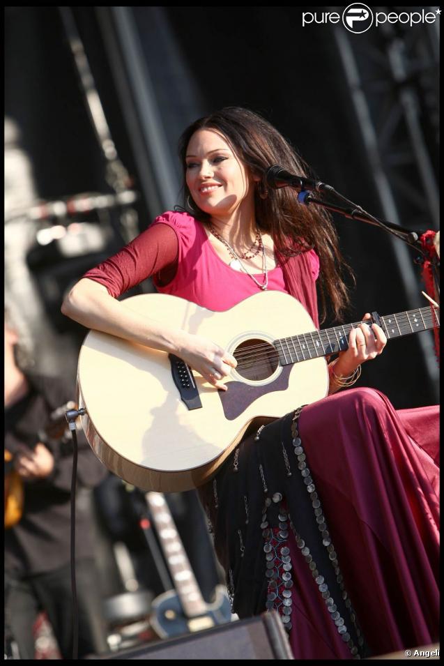  Grace lors des Muzik'elles 2009 