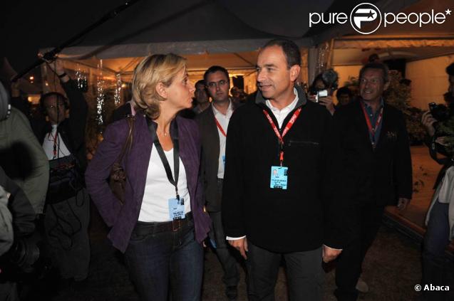 Jean-François Copé, ici avec Valérie Pécresse, s'est produit lors des Muzik'elles, dans sa ville de Meaux