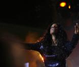 Kelly Rowland, le 27 septembre, lors du Coca-Cola Live Summer Song, à Rome.