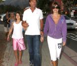 Lisa Rinna se balade en famille à Los Angeles le 27 septembre 2009