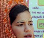 America Ferrera sur le tournage d'Ugly Betty (New York/ 25 août 2009)