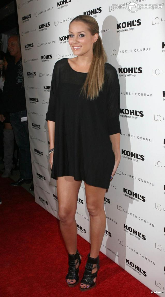 Lauren Conrad à Melrose Place pour la soirée de lancement de sa ligne de vêtements en collaboration avec Kohl's  