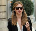 Miranda Kerr dans les rues de Paris 