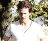 Tom Cruise en plein jogging, le 4 octobre 2009, à Boston !