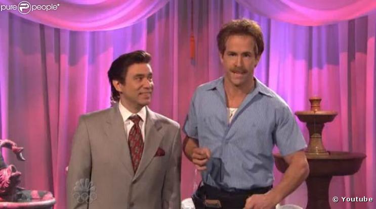 Scarlett Johansson et Ryan Reynolds en plein sketch au Saturday Night Live