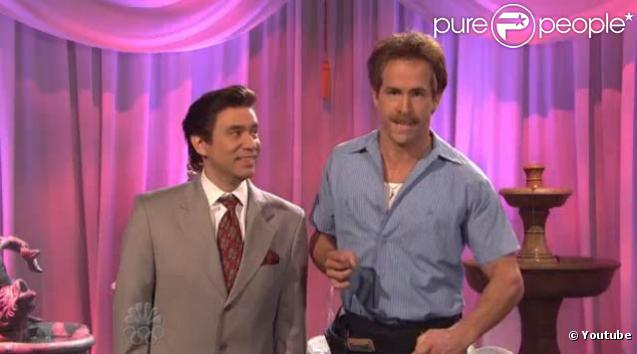 Scarlett Johansson et Ryan Reynolds en plein sketch au Saturday Night Live