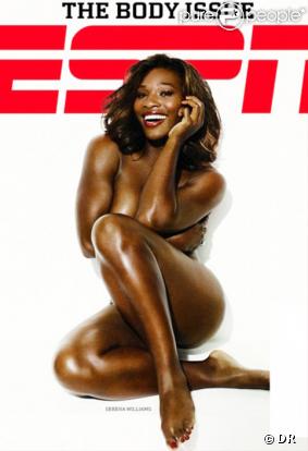 Serena Williams en couverture du hors-série The Body Issue de ESPN 