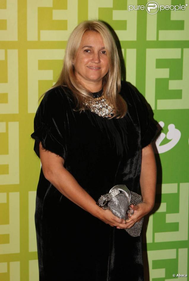 Silvia Fendi, à l'occasion de la soirée Fendi 'O' Party, qui s'est tenue au VIP Room Theatre lors de la Fashion Week parisienne, le 6 octobre 2009 !
