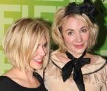 Les très stylées Marie-Josée Croze et Julie Depardieu, à l'occasion de la soirée Fendi 'O' Party, qui s'est tenue au VIP Room Theatre lors de la Fashion Week parisienne, le 6 octobre 2009 !
