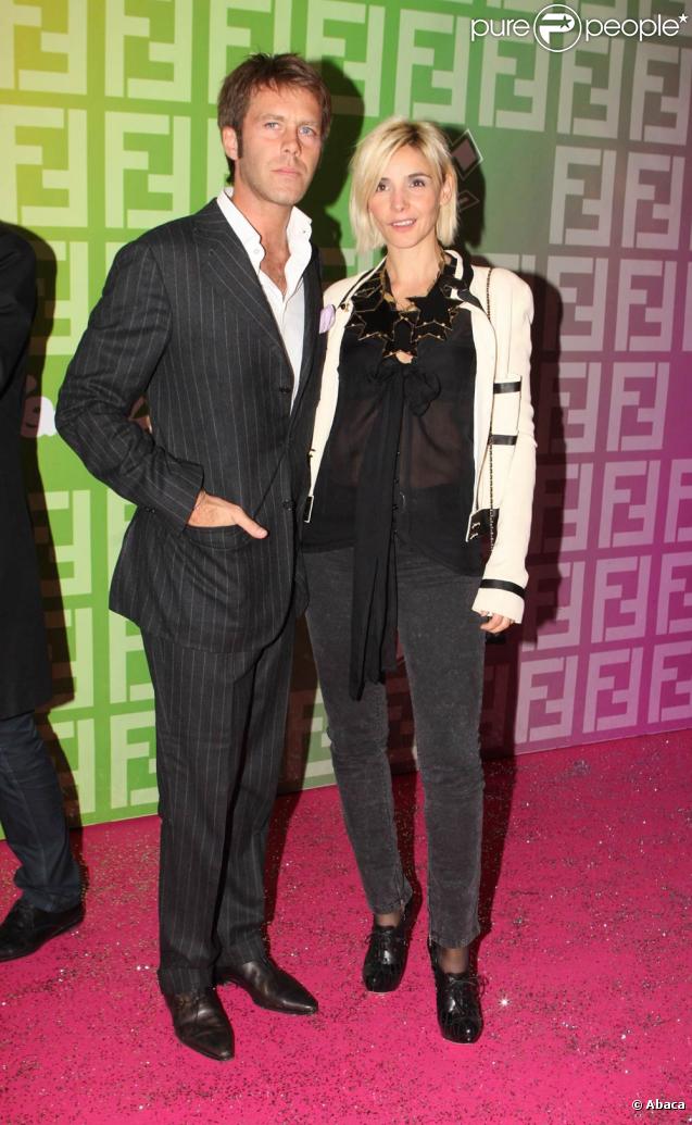 Emmanuel-Philibert de Savoie et Clotilde Courau, à l'occasion de la soirée Fendi 'O' Party, qui s'est tenue au VIP Room Theatre lors de la Fashion Week parisienne, le 6 octobre 2009 !