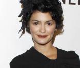 Audrey Tautou, l'interprète de Coco, avec son sac Chanel !