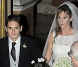 Giancarlo Fisichella et Luna Catellani se sont mariés le 10 octobre 2009 à Rome