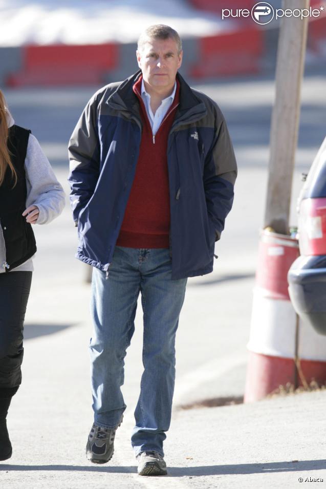 Le prince Andrew, ex-mari de Fergie 