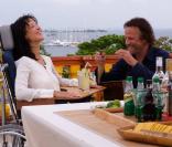 Sophie Marceau et Christophe Lambert dans le film L'Homme de chevet