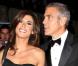 George Clooney entre sa sublime chérie Elisabetta et Cindy Crawford... ont irradié la capitale anglaise !