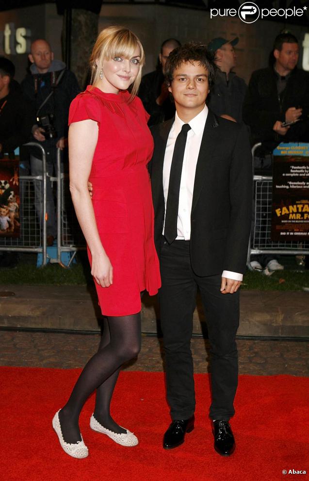 Sophie Dahl et Jamie Cullum, à l'occasion de l'avant-première du Fantastique Mr. Fox, dans le cadre du BFI London Film Festival, à l'Odeon Leicester Square de Londres, le 14 octobre 2009 !